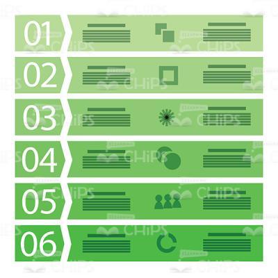 Green Colored Numbered List Vector Business Template-0