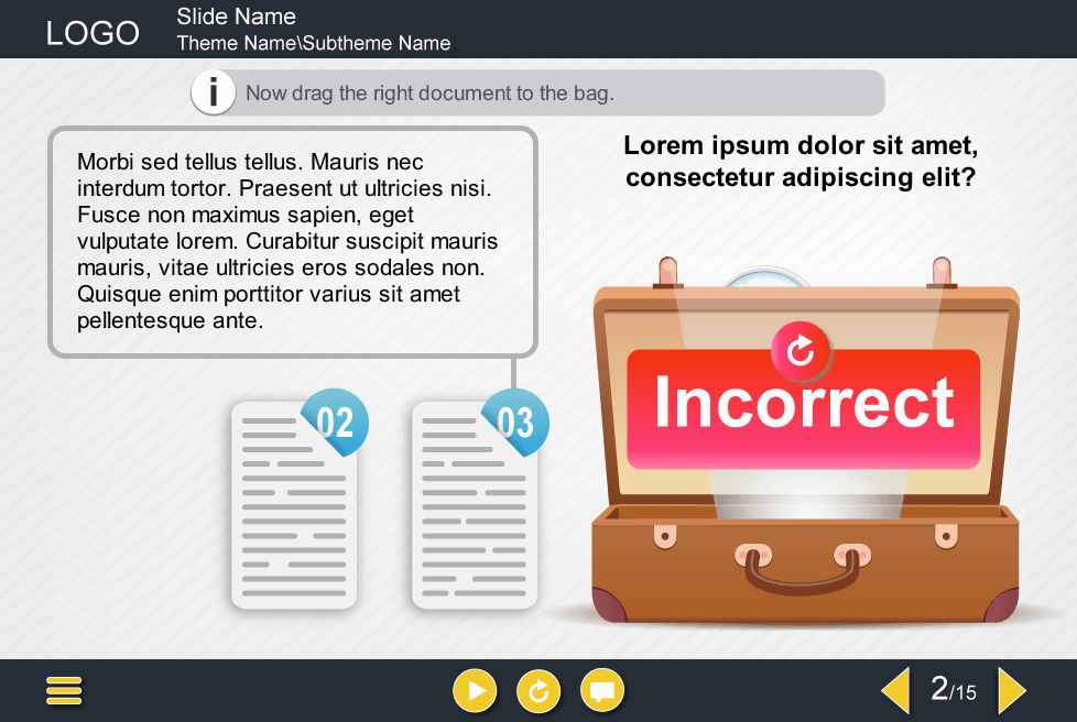 Feedback Message — Download Storyline Templates for eLearning Courses Feedback Message — Download Storyline Templates for eLearning Courses