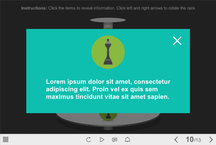 Pop-up Window — Download eLearning Template for Storyline