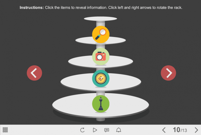 Round Buttons — e Learning Templates for Articulate Storyline