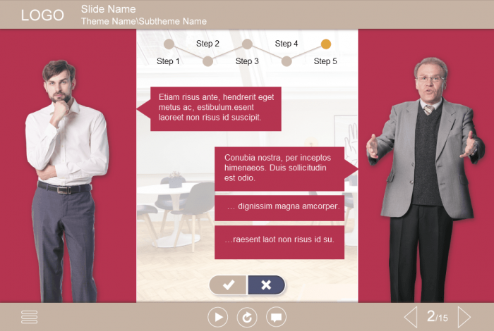 Business Cutout Men — e-Learning Templates for Trivantis Lectora