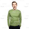 Handsome Young Man Wearing Green Sweater Cutout Photo Pack-37836