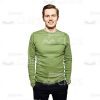 Handsome Young Man Wearing Green Sweater Cutout Photo Pack-37844