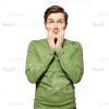 Handsome Young Man Wearing Green Sweater Cutout Photo Pack-37841