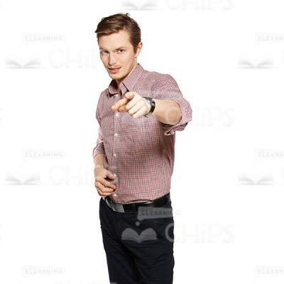 Confident Young Guy Cutout Photo-0