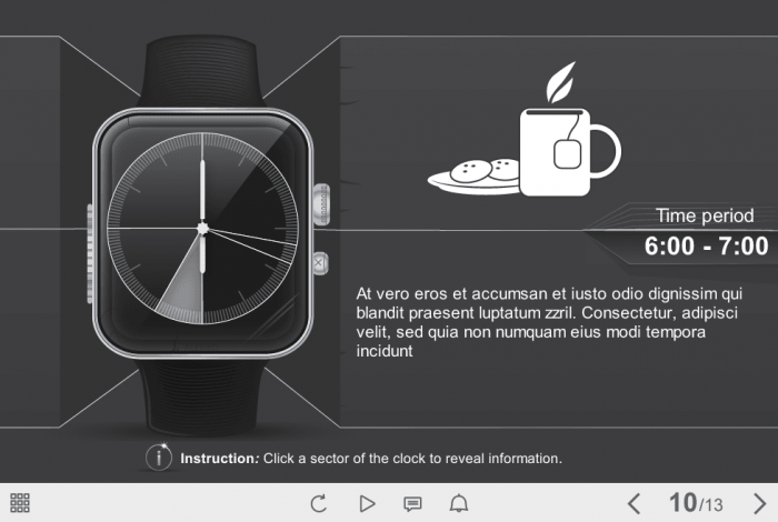 Smart Watch — e-Learning Templates for Articulate Storyline
