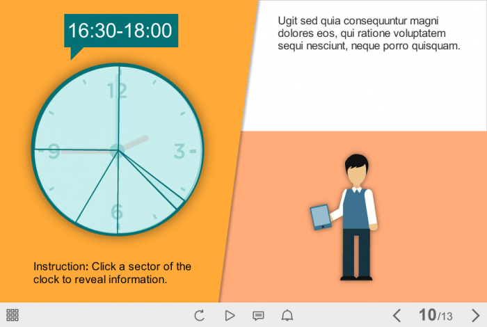 Clickable Dial — e Learning Storyline Templates