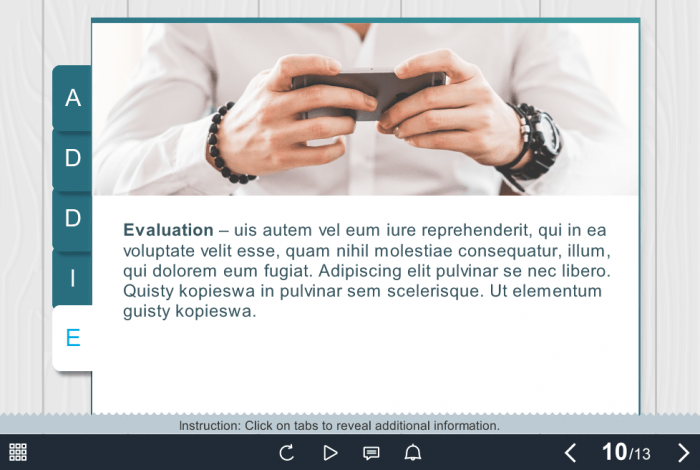Clickable Tabs — Storyline Template