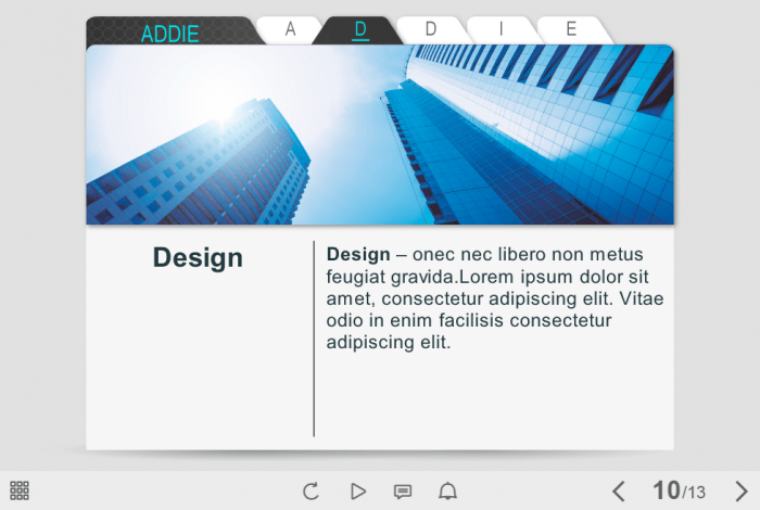 Tabbed Slide — Download Storyline Templates