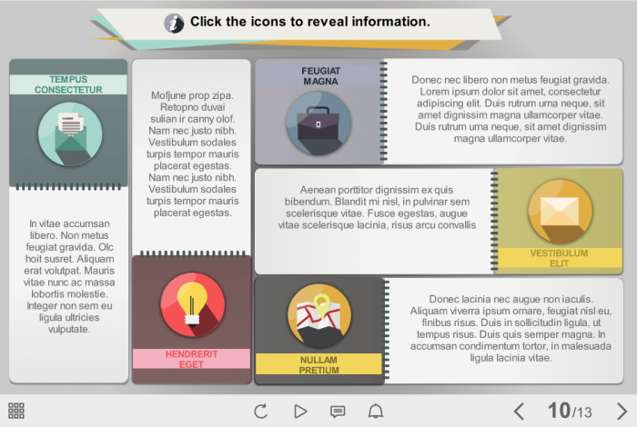 Iconic Buttons — e-Learning Templates for Articulate Storyline