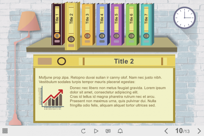 Clickable Folders — e-Learning Templates for Articulate Storyline