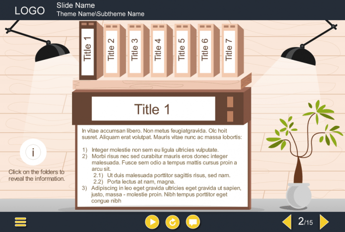 Clickable Tabs — Download Storyline Templates