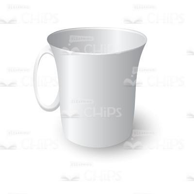 White Cup Vector Object-0