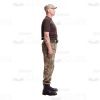 Profile View Mid-Aged Lieutenant Cutout Photo-0