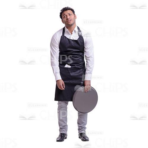 Mercy Begging Waiter With The Tray Cutout Photo-0