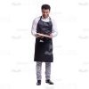 Smiling Waiter Looking At The Tray Cutout Photo-0