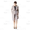 Cute Young Woman Looking Downwards Cutout Photo-0