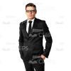 Serious Young Man In Eyeglasses Cutout Photo-0