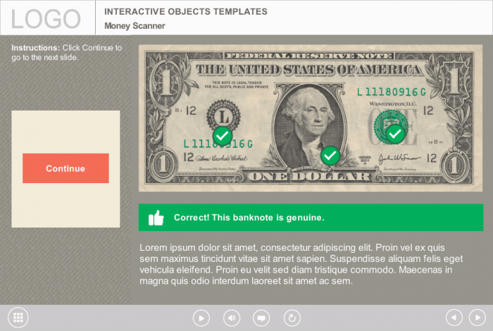 Next Qusetion Button — eLearning Storyline Templates