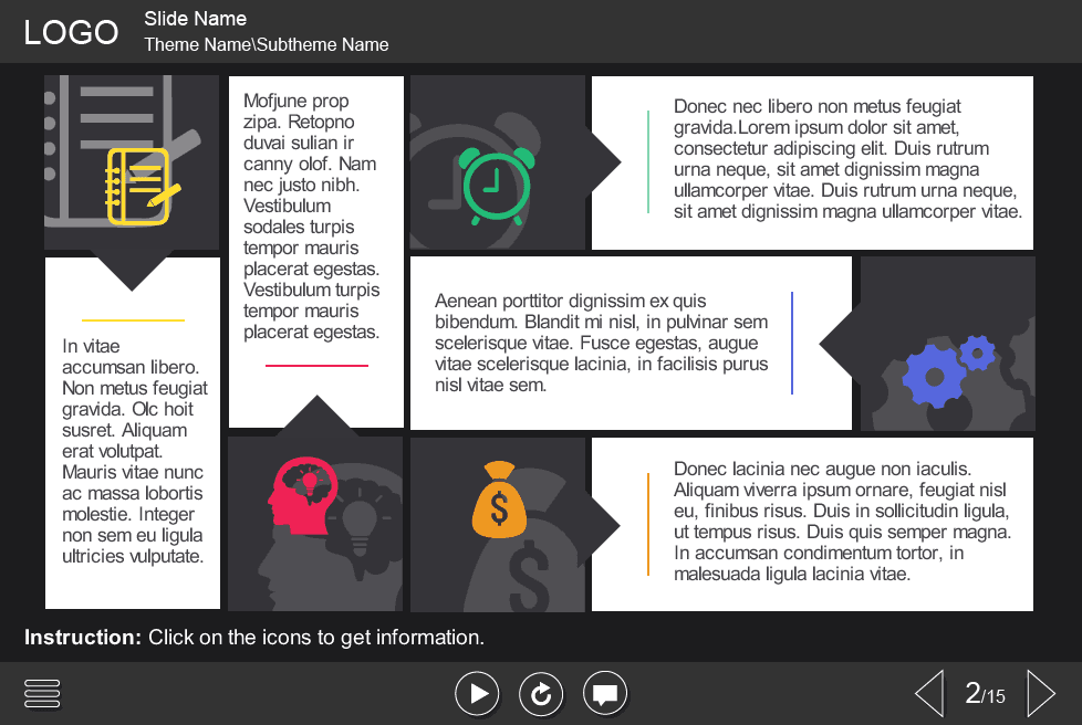 Iconic Buttons — e-Learning Templates for Articulate Storyline Iconic Buttons — e-Learning Templates for Articulate Storyline