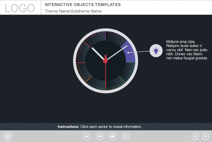 Interactive Clocks — Download Storyline Templates