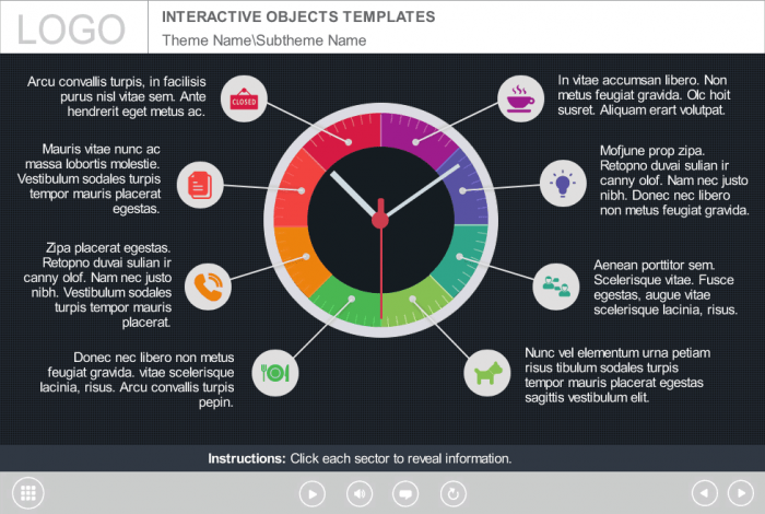 Click on Clock — eLearning Storyline Templates