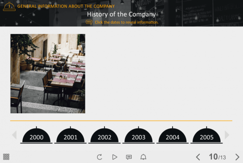 Company History Timeline — Storyline Template-0