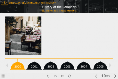 Timeline Slide — eLearning Storyline Templates