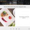 Restaurant Menu Slideshow — Storyline Template-42568