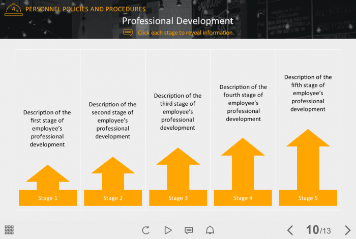 Professional Development Stages — Storyline Template-42588