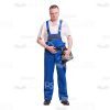Angry Worker Looking at the Camera-0
