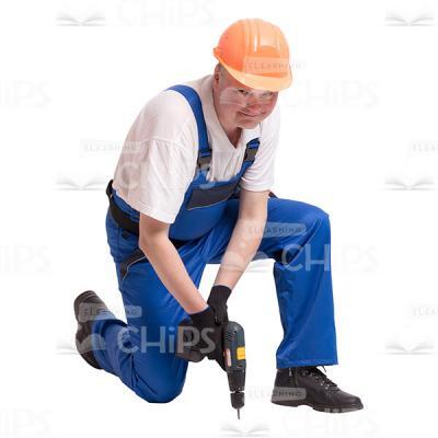 Happy Builder Drilling Cutout Image-0