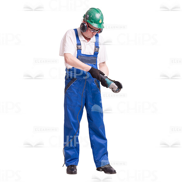 Cutout Male Constructor Using Grinder-0