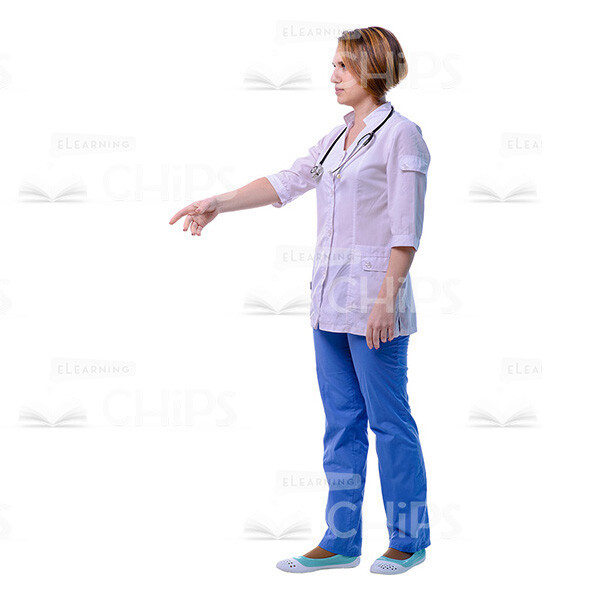 Experienced Female Doctor Cutout Photo Pack-31648