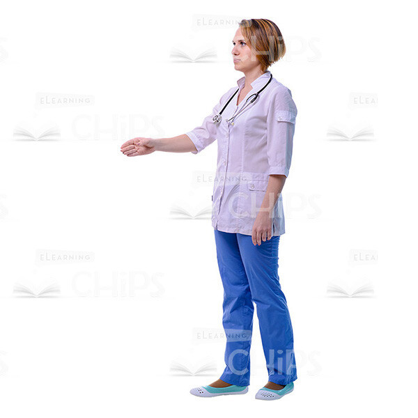 Experienced Female Doctor Cutout Photo Pack-31649