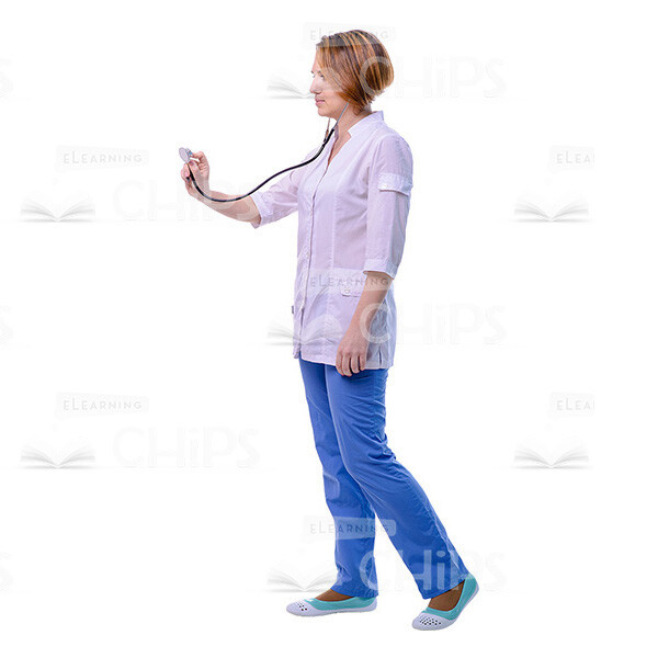 Experienced Female Doctor Cutout Photo Pack-31655