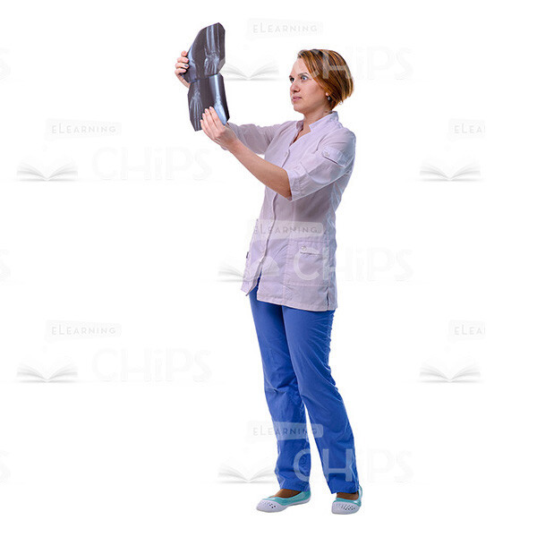 Experienced Female Doctor Cutout Photo Pack-31684