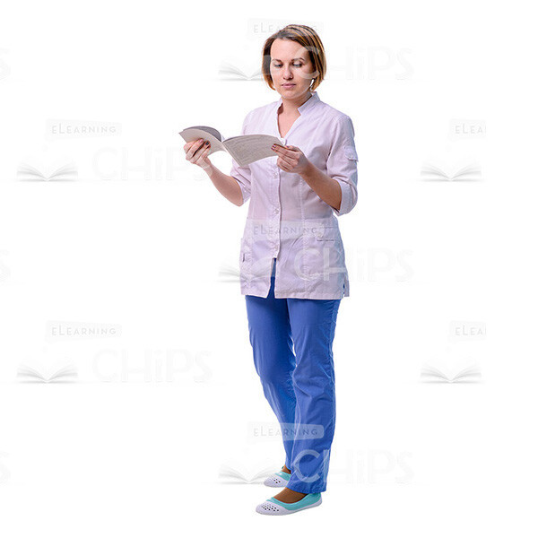 Experienced Female Doctor Cutout Photo Pack-31696