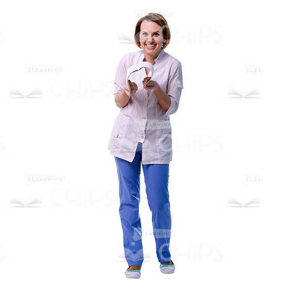 Experienced Female Doctor Cutout Photo Pack-31699