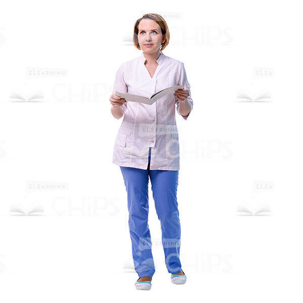 Experienced Female Doctor Cutout Photo Pack-31701