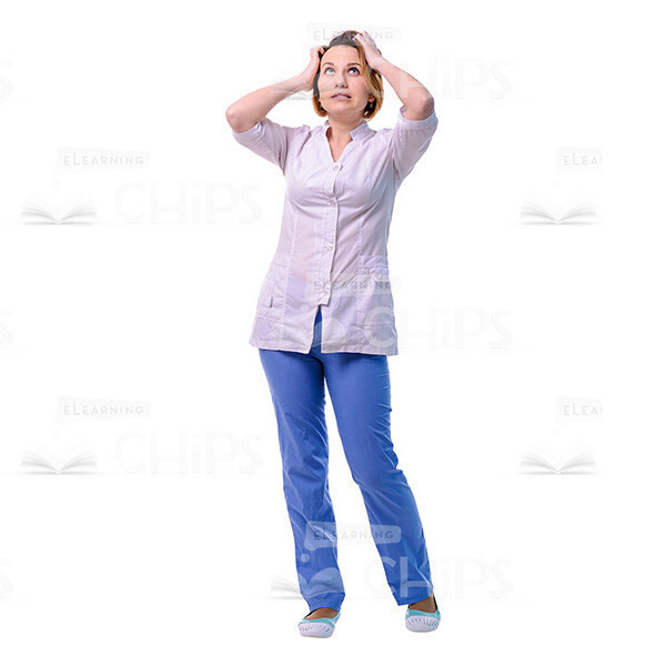 Experienced Female Doctor Cutout Photo Pack-31705