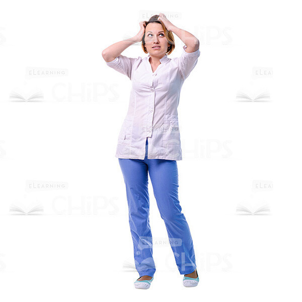 Experienced Female Doctor Cutout Photo Pack-31706