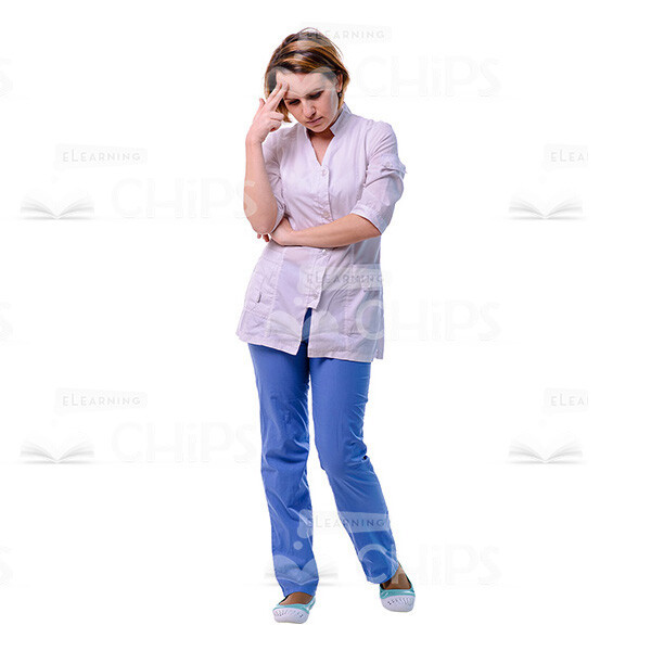 Experienced Female Doctor Cutout Photo Pack-31708