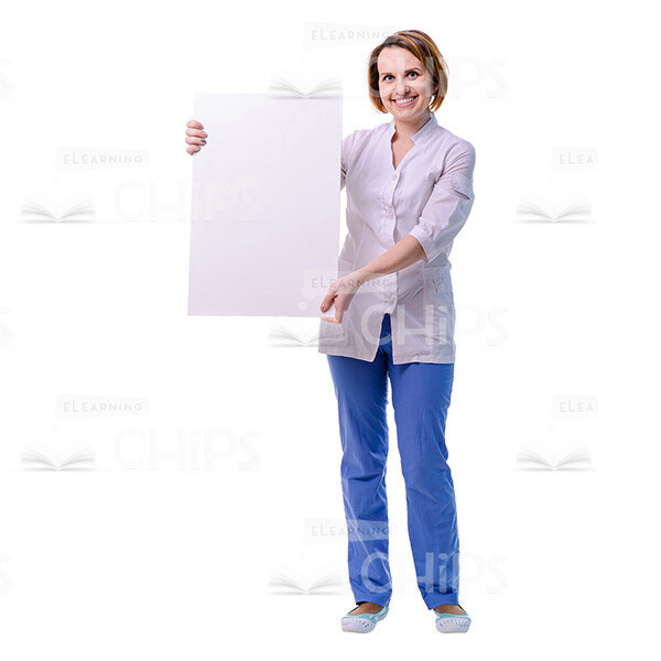 Experienced Female Doctor Cutout Photo Pack-31715