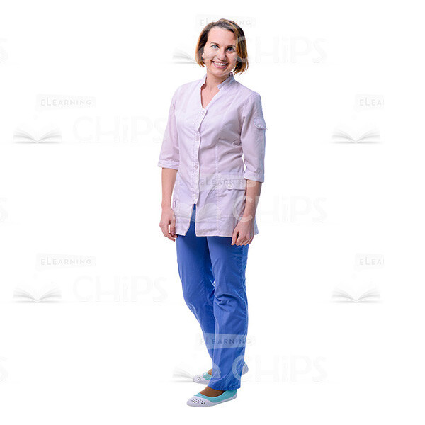 Experienced Female Doctor Cutout Photo Pack-31719