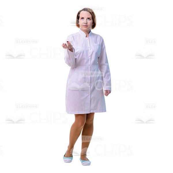 Confident Female Physician Cutout Photo Pack-31739