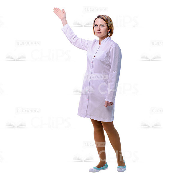 Confident Female Physician Cutout Photo Pack-31741