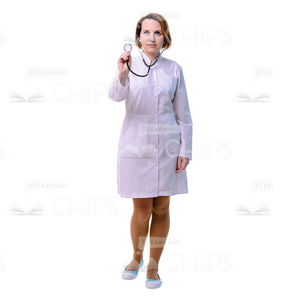 Confident Female Physician Cutout Photo Pack-31755