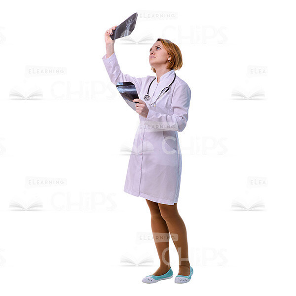 Confident Female Physician Cutout Photo Pack-31762