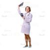 Confident Female Physician Cutout Photo Pack-31763
